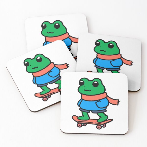 Item preview, Frog on a Skateboard designed and sold by Luan da Silva.