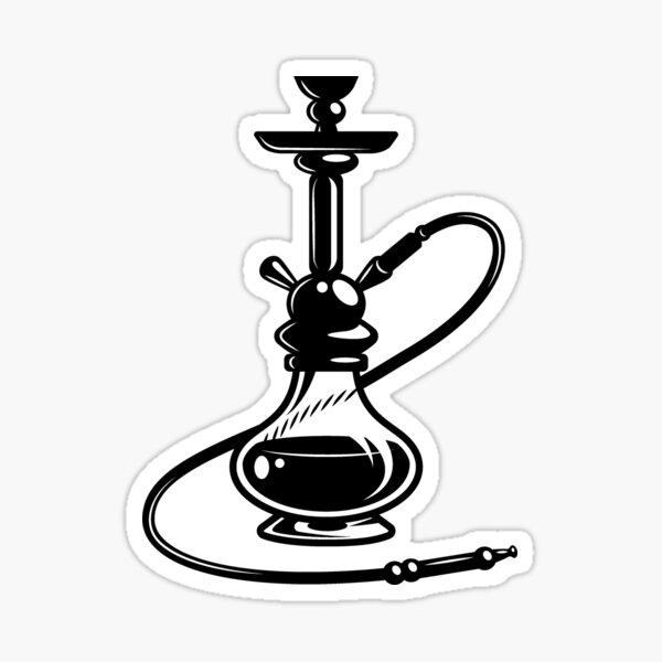 Artikel-Vorschau von Schwarze Shisha-Wasserpfeife, designt und verkauft von Islanr.