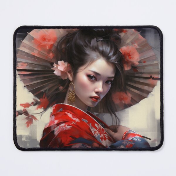 Item preview,  "Elegance in Silence: Geisha Portraits Collection" designed and sold by VinciArt24.