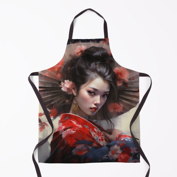 Item preview,  "Elegance in Silence: Geisha Portraits Collection" designed and sold by VinciArt24.