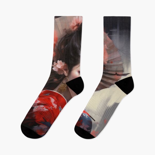 Item preview,  "Elegance in Silence: Geisha Portraits Collection" designed and sold by VinciArt24.