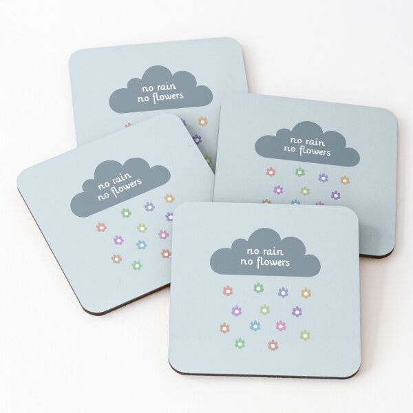 Item preview, No rain, no flowers designed and sold by wonderxwander.