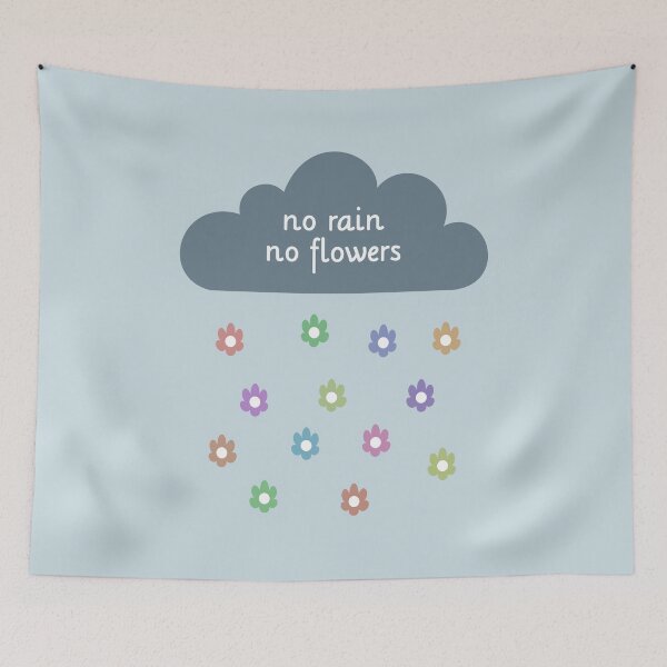 Item preview, No rain, no flowers designed and sold by wonderxwander.