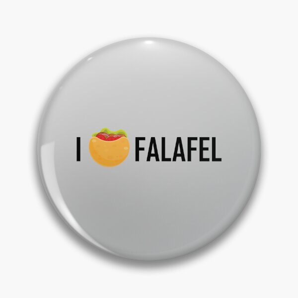 Item preview, I Love Falafel - Pita Bread Heart designed and sold by Chubuter.