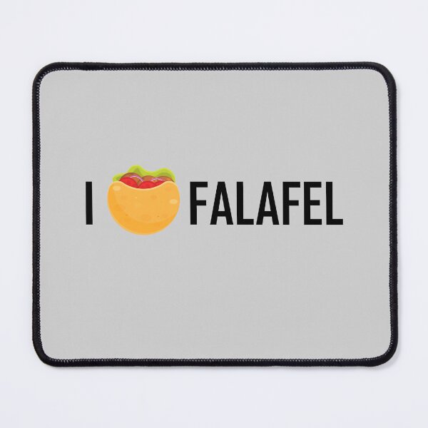 Item preview, I Love Falafel - Pita Bread Heart designed and sold by Chubuter.