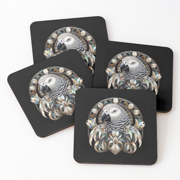 Item preview, African Gray Parrot designed and sold by purplesensation.
