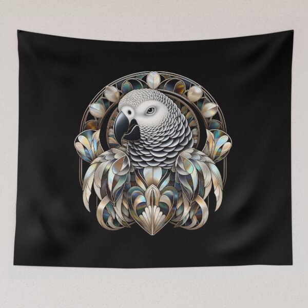 Item preview, African Gray Parrot designed and sold by purplesensation.