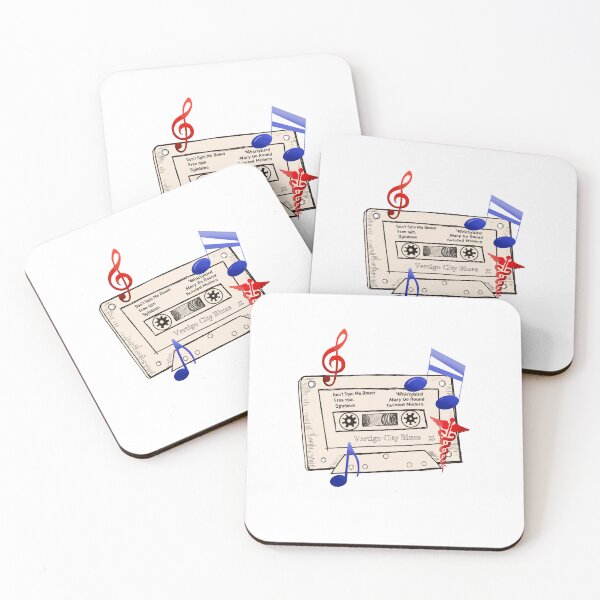 Item preview, Vertigo City Blues Med Ear Doctor Spin cassette tape art designed and sold by Midwest-Goods.