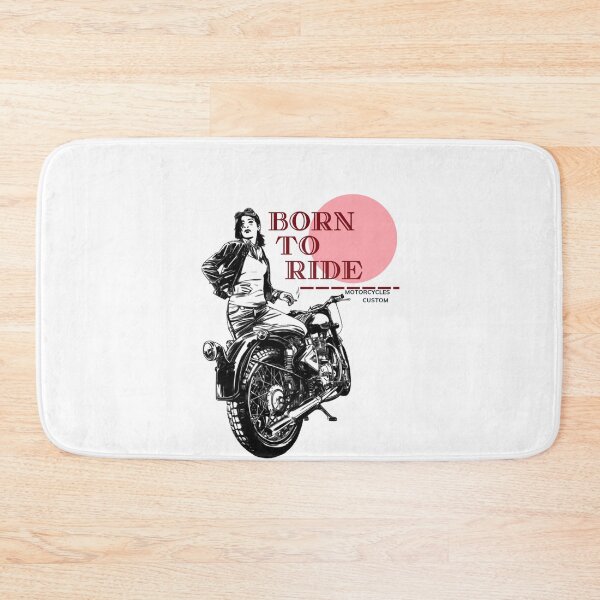 Item preview, woman born to ride motorcycles designed and sold by Skechtman2003.