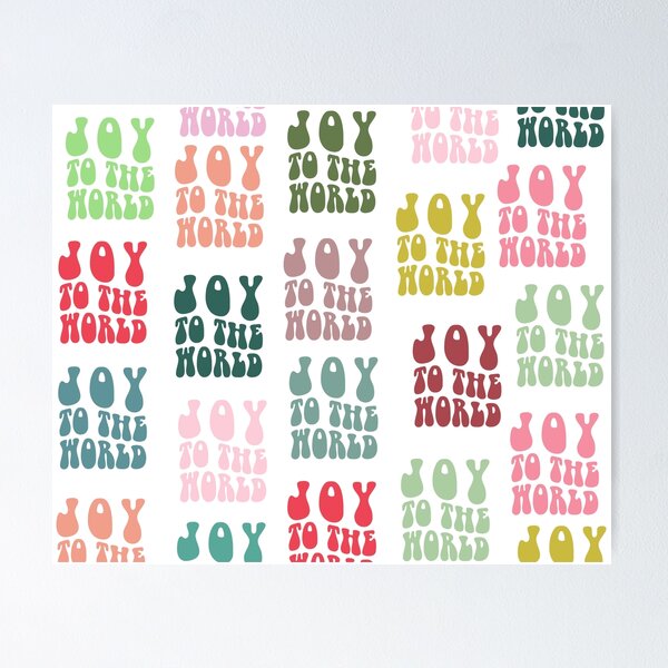 Item preview, Joy to the world Christmas  designed and sold by zanydoodles.