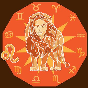 Artwork thumbnail, Leo Dodecagon1 by Zodiaconographz