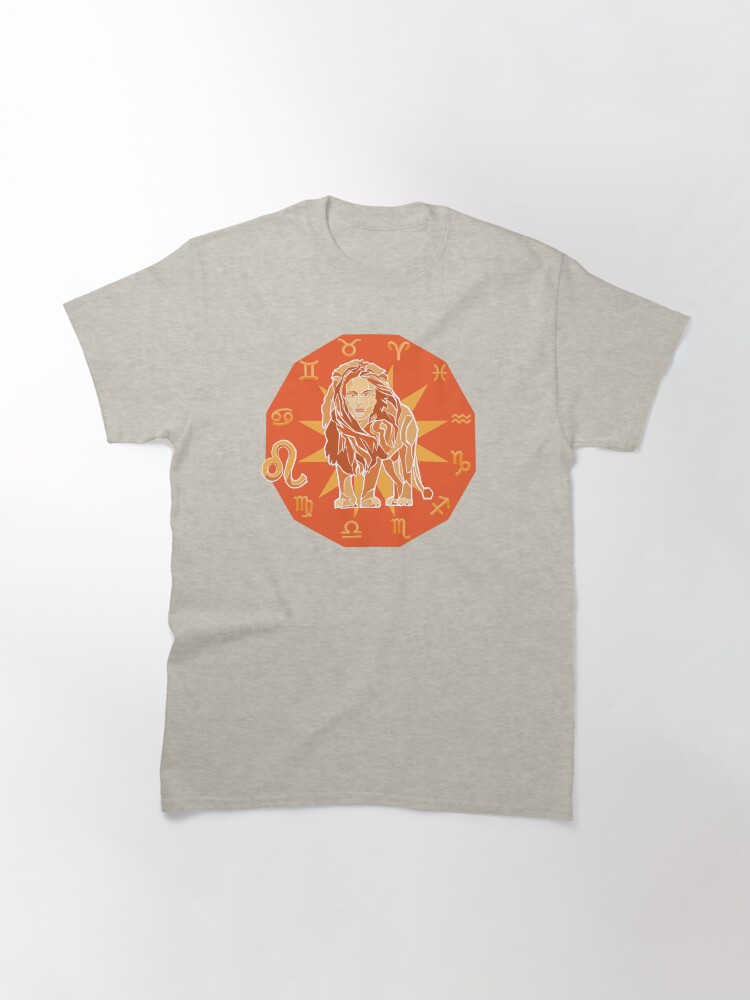Thumbnail 3 of 7, Classic T-Shirt, Leo Dodecagon1 designed and sold by Zodiaconographz.