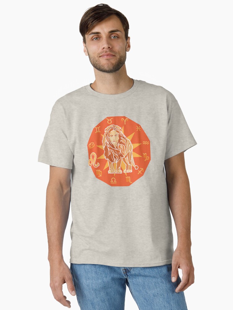 Thumbnail 1 of 7, Classic T-Shirt, Leo Dodecagon1 designed and sold by Zodiaconographz.