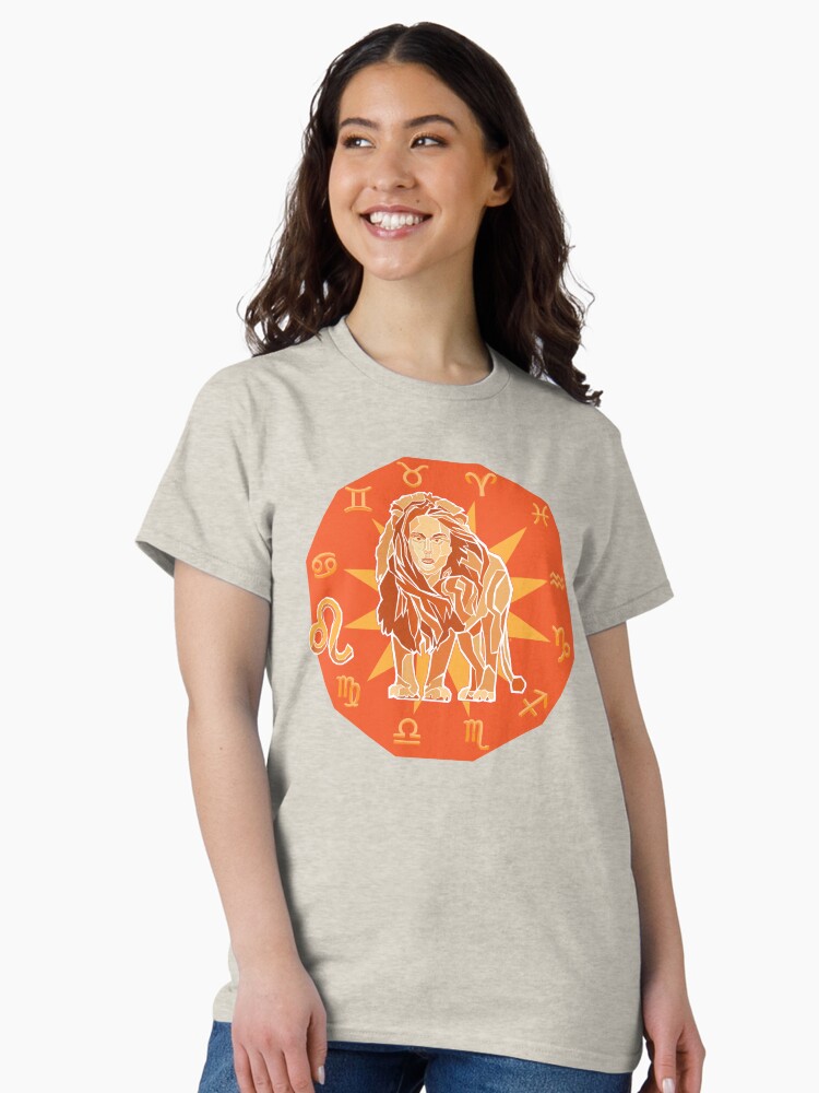Thumbnail 2 of 7, Classic T-Shirt, Leo Dodecagon1 designed and sold by Zodiaconographz.