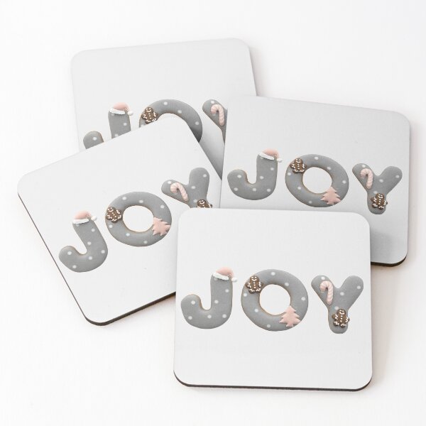 Item preview, Pretty “JOY “ Christmas cookies. designed and sold by aiko-p.