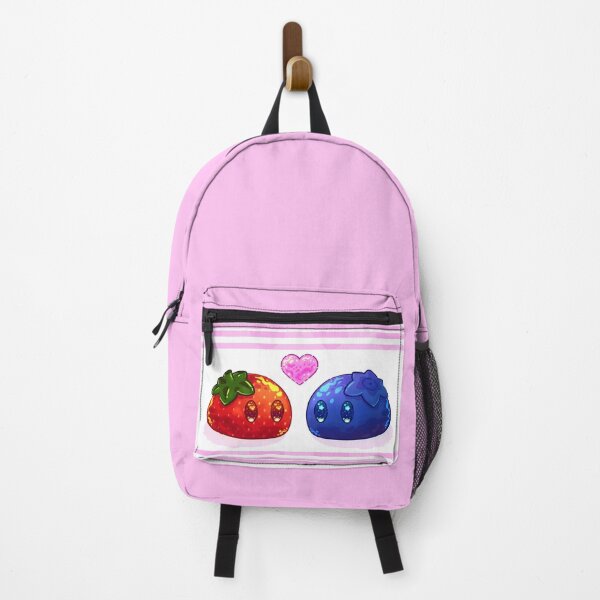 Item preview, Strawberry and Blueberry Slime Couple designed and sold by ACenturyMage.