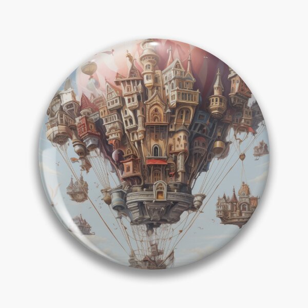 Item preview, Hot Air Balloon City (Design 1) designed and sold by Samuelsboro.