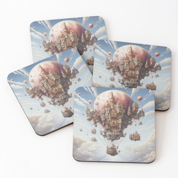 Item preview, Hot Air Balloon City (Design 1) designed and sold by Samuelsboro.