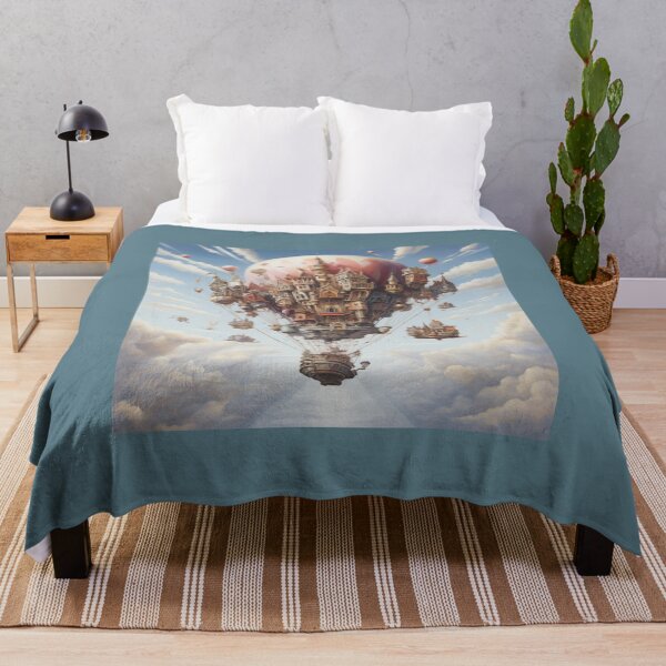 Item preview, Hot Air Balloon City (Design 1) designed and sold by Samuelsboro.