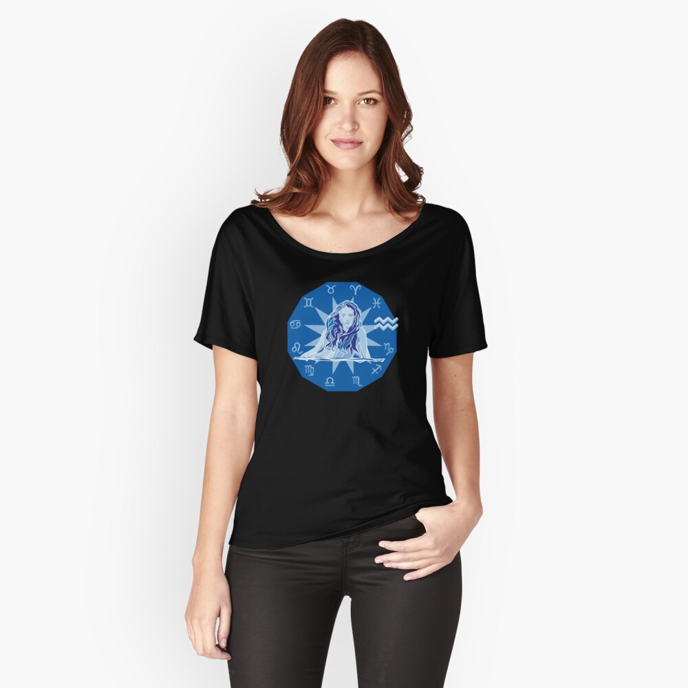 Item preview, Relaxed Fit T-Shirt designed and sold by Zodiaconographz.