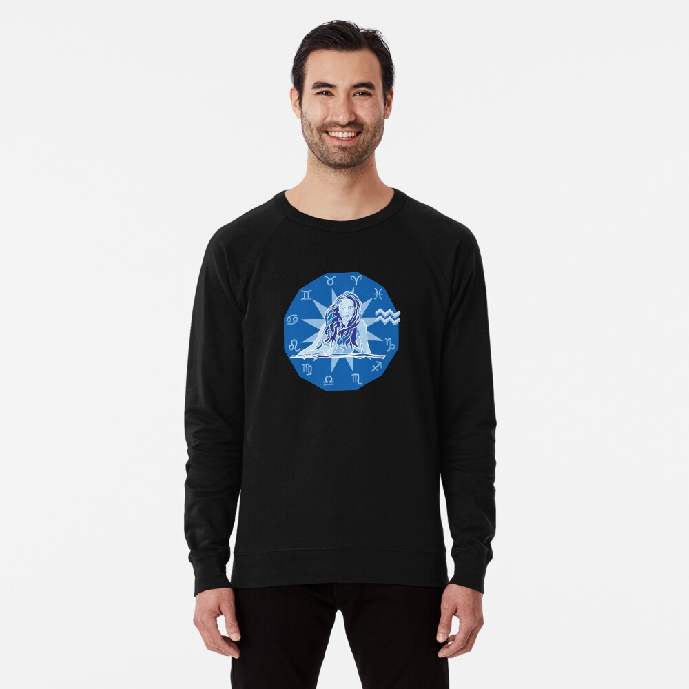 Item preview, Lightweight Sweatshirt designed and sold by Zodiaconographz.