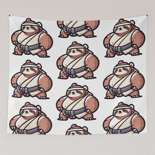 Item preview, DokiDoki Sumo Sloth designed and sold by DokiDoki-Design.