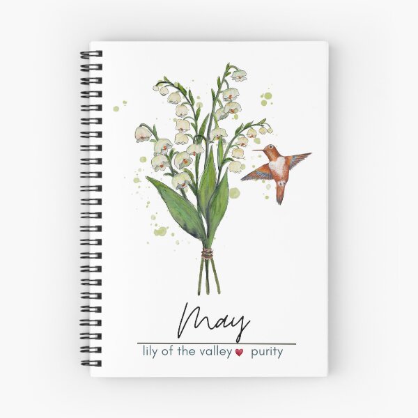 Item preview, May Birth Flower - Lily of the valley designed and sold by Roy & Tiffany.