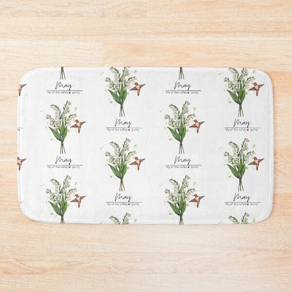 Item preview, May Birth Flower - Lily of the valley designed and sold by Roy & Tiffany.