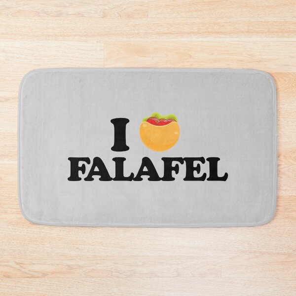 Item preview, I Love Falafel - Pita Bread Heart designed and sold by Chubuter.