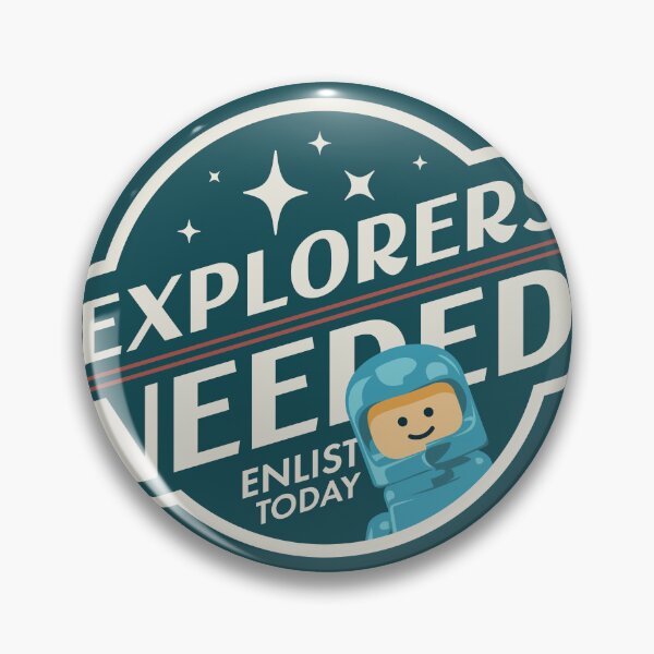 Item preview, Explorers Needed Blue designed and sold by adorabowldesign.