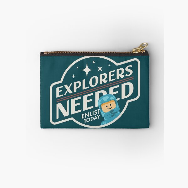 Item preview, Explorers Needed Blue designed and sold by adorabowldesign.