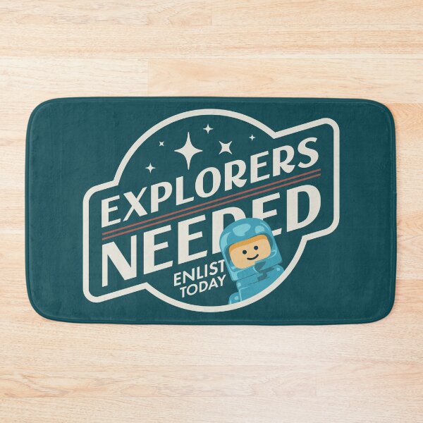Item preview, Explorers Needed Blue designed and sold by adorabowldesign.