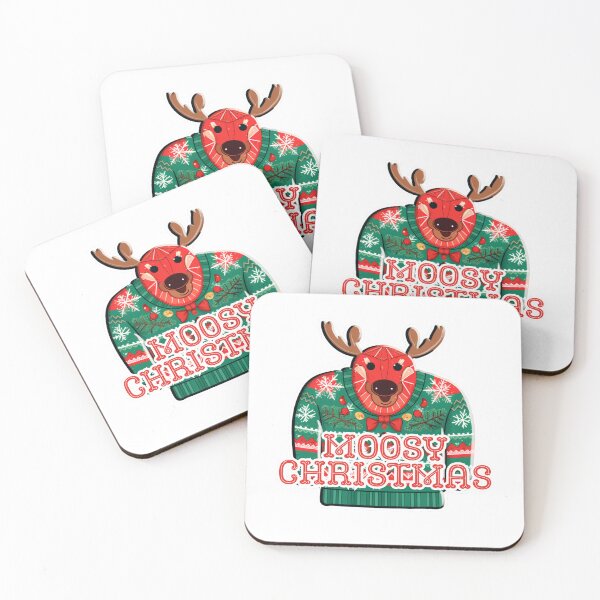 Item preview, Moosy Christmas: Funny Happy Holiday Moose designed and sold by Fantasy Masterpiece.