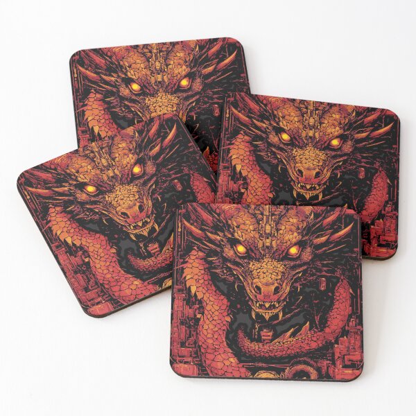 Item preview, Red Cyberpunk Dragon designed and sold by alw951.