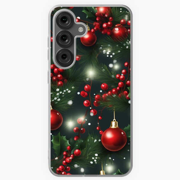 Item preview, Radiant Holiday Illumination Pine, Lights, and Christmas Ornaments designed and sold by meganohm.