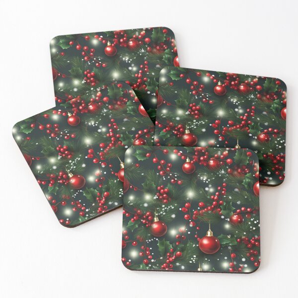 Item preview, Radiant Holiday Illumination Pine, Lights, and Christmas Ornaments designed and sold by meganohm.
