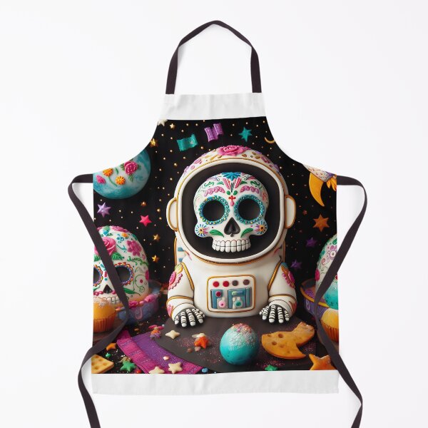 Item preview, Sugarskull Astronaut designed and sold by GokaiRedbubble.