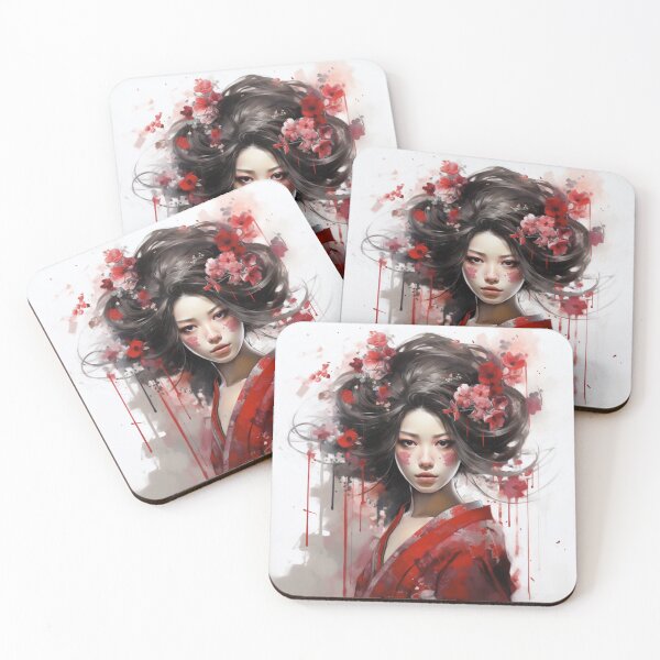 Item preview, "Elegance in Silence: Geisha Portraits Collection" designed and sold by VinciArt24.