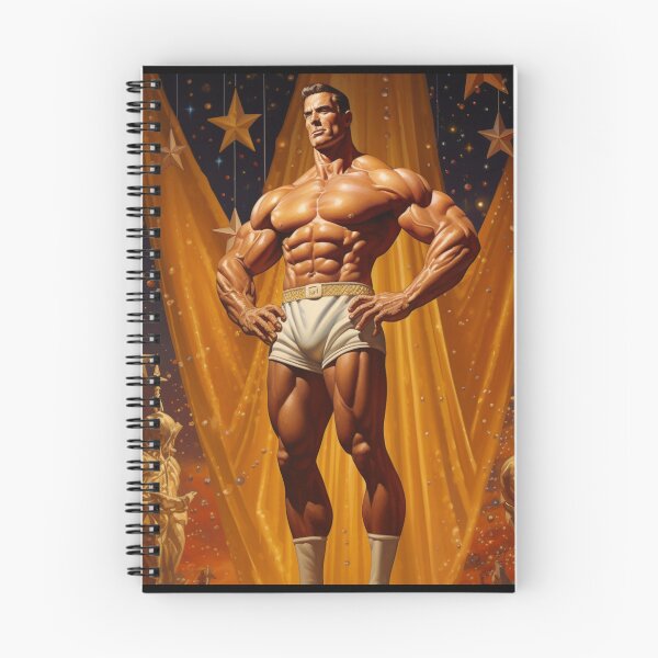 Item preview, 1950s Golden Muscles of Hollywood designed and sold by JLCableStudio.