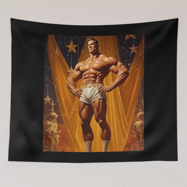 Item preview, 1950s Golden Muscles of Hollywood designed and sold by JLCableStudio.