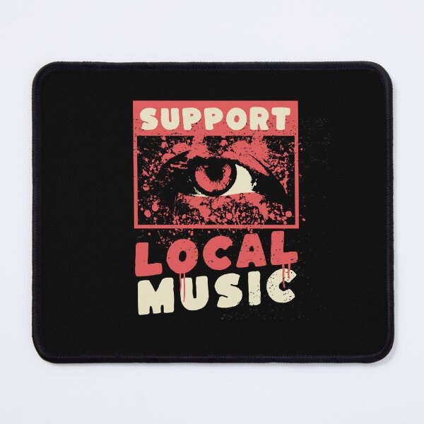 Item preview, Support Local Music Grunge Punk Eye designed and sold by lizardisland.