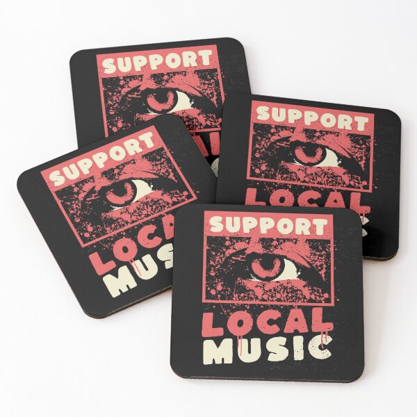 Item preview, Support Local Music Grunge Punk Eye designed and sold by lizardisland.