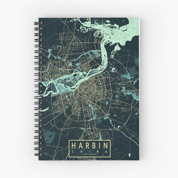 Item preview, Harbin City Map of Heilongjiang, China - Summer designed and sold by deMAP.