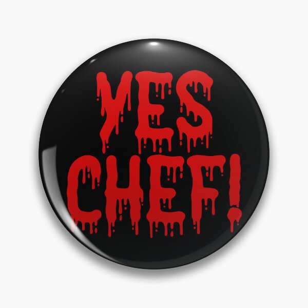 Item preview, Yes Chef! | Blood Red Yes Chef! | Bloody Yes Chef! designed and sold by defimo.