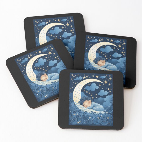 Item preview, Baby Sleep On The Moon designed and sold by TorpStore.