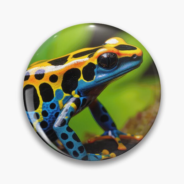 Item preview, Blue and Yellow Poison Dart Frog 03 designed and sold by Elisabeth Lucas.