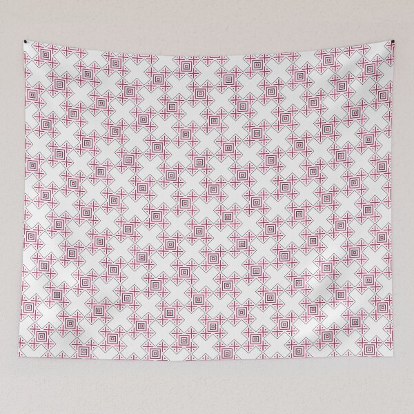 Item preview, Whimsical Pink Mirage - Seamless Patterns in Geometric Abstract designed and sold by Looming Lines.