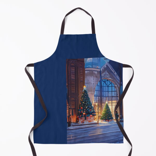 Item preview, household's windows exude a warm golden glow, as inhabitants diligently prepare for the festive banquet within designed and sold by SleeeepyStudio.