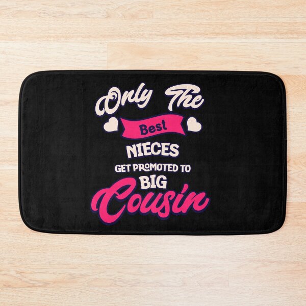 Item preview, Only the best nieces get promoted to big cousin - Baby Announcement designed and sold by NexaArts.