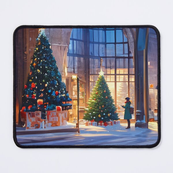 Item preview, household's windows exude a warm golden glow, as inhabitants diligently prepare for the festive banquet within designed and sold by SleeeepyStudio.